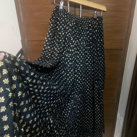 from Jaipur Dresses & Skirts - Jaipuri black block printed skirt